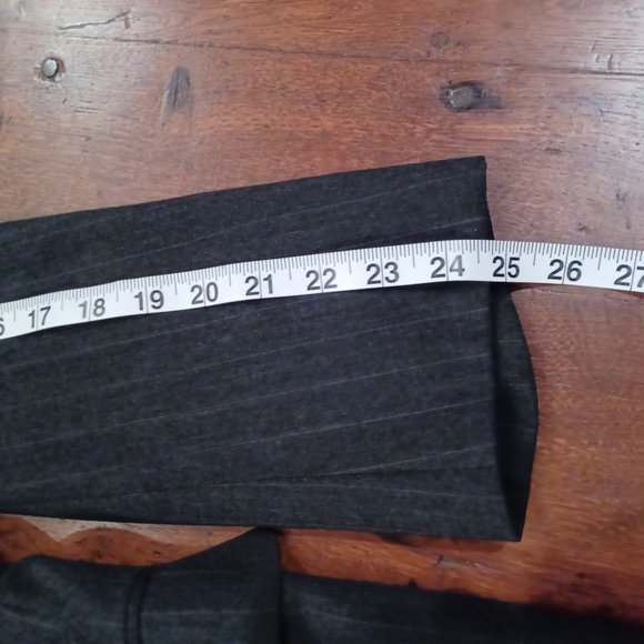 Vintage 90s H. Freeman Gray Pinstripe Suit - Picture 6 of 12